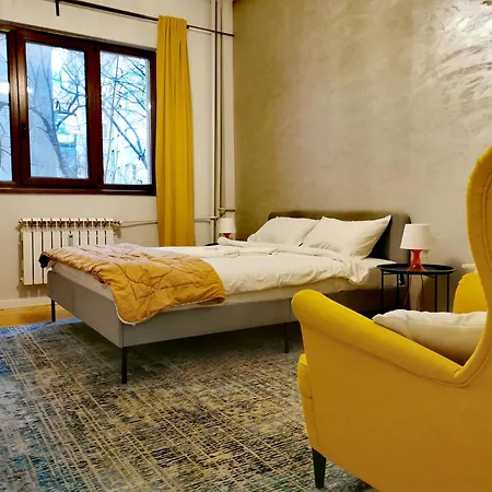 Lägenhet Spacious In The Heart Of The Center Quiet & Comfy *